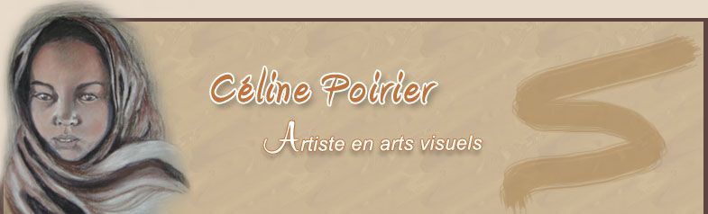 C�line Poirier, artiste en arts visuels